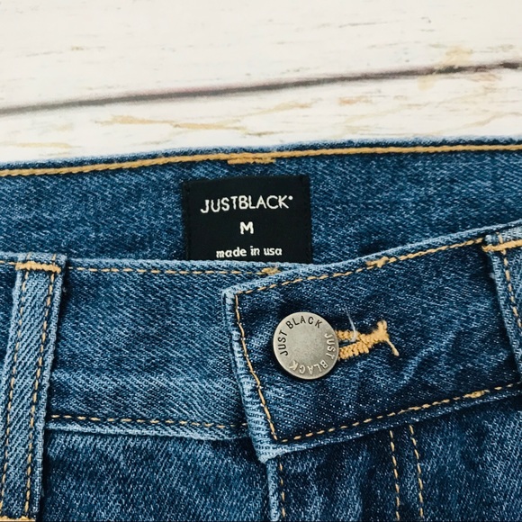 JUSTBLACK Denim Fringe Skirt - Picture 4 of 6